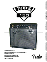 Fender Bullet 150 El manual del propietario