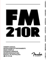Fender 210R Manual de usuario