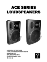 Fender Speaker Speaker Manual de usuario