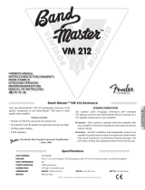 Fender BAND-MASTER VM 212 Manual de usuario