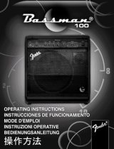 Fender Bassman 100 Rev A Manual de usuario