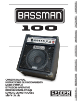 Fender Bassman 100 El manual del propietario