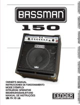 Fender Bassman 150 Manual de usuario
