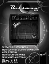 Fender Bassman 25 Manual de usuario