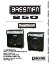 Fender Bassman 250 (2005-2010) Manual de usuario