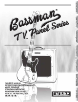 Fender Bassman TV Amps (2009-2012) El manual del propietario