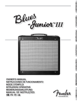 Fender Blues Junior III El manual del propietario