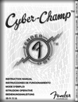 Fender Cyber-Champ El manual del propietario