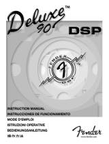 Fender Deluxe 90 DSP El manual del propietario