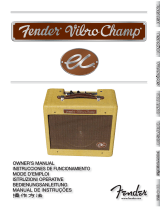 Fender EC Vibro-Champ El manual del propietario