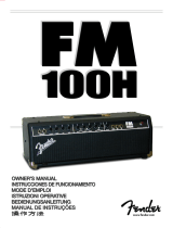 Fender Speaker 100H Manual de usuario