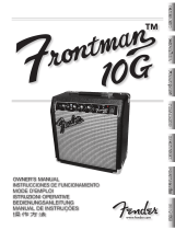 Fender Frontman 10G Manual de usuario