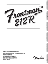 Fender Frontman 212R El manual del propietario