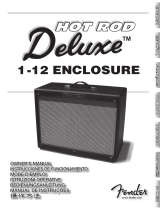 Fender Hot Rod Deluxe™ 112 Enclosure El manual del propietario