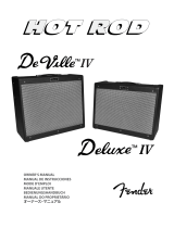 Fender HOT ROD De Ville IV El manual del propietario