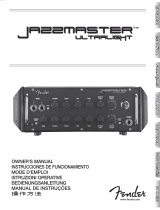 Fender Jazzmaster Ultralight El manual del propietario