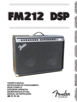 Fender Musical Instrument Amplifier FM 212 DSP Manual de usuario