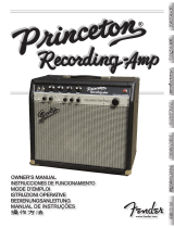 Fender Musical Instrument Amplifier PR 524 Manual de usuario