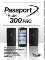 Fender Passport® 300 Pro El manual del propietario