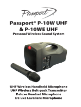 Fender Passport® P10W UHF El manual del propietario