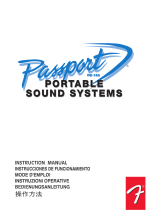 Fender Passport® PD150 El manual del propietario