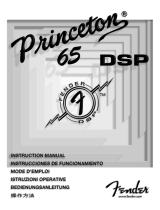 Fender Princeton 65 DSP El manual del propietario