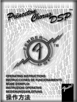 Fender Princeton Chorus DSP El manual del propietario