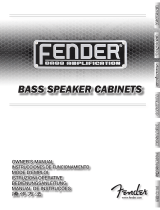 Fender Pro Rumble El manual del propietario