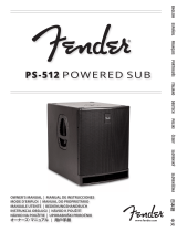 Fender PS-512 Powered Sub El manual del propietario
