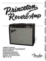 Fender PRINCETON REVERB-AMP Manual de usuario