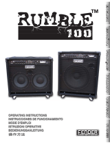 Fender Rumble 100 - 210 & 115 El manual del propietario