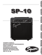 Fender SP-10 Rev A El manual del propietario