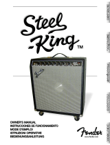 Fender Steel-King El manual del propietario