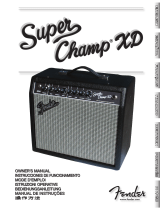 Fender Super Champ XD El manual del propietario