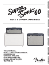 Fender Super-Sonic 60 El manual del propietario