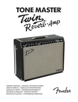 Fender Tone Master® Twin Reverb® El manual del propietario