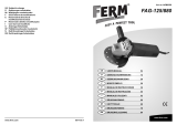 Ferm AGM1020 Manual de usuario