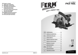 Ferm CSM1014 Kreissäge El manual del propietario
