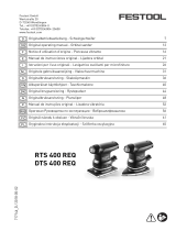 Festool DTS 400 REQ-Plus Instrucciones de operación