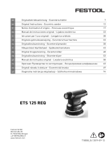 Festool ES-ETS 125 REQ-Plus Instrucciones de operación