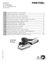 Festool RS 200 Q Manual de usuario