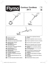 Flymo Contour Cordless 24 V El manual del propietario