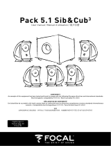 Focal Cub 3 Manual de usuario