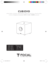 Focal Cub Evo Manual de usuario