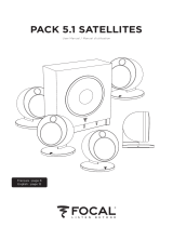 Focal Sib Pack 5.1 - 5 Sib & Sub Air Manual de usuario
