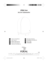 Focal Dôme Sub Manual de usuario