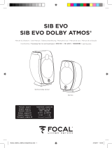 Focal Sib Evo Dolby Atmos Manual de usuario