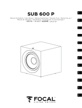 Focal SUB 600 P Manual de usuario