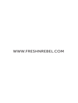 Fresh 'n Rebel 1PB100BL Manual de usuario