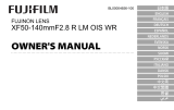 Fujifilm XF50-140mmF2.8 Manual de usuario